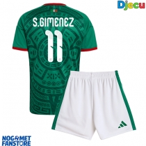 Meksiko Santiago Gimenez #11 Domaci Dres za djecu SP 2026 Kratak Rukav (+ Kratke hlače)